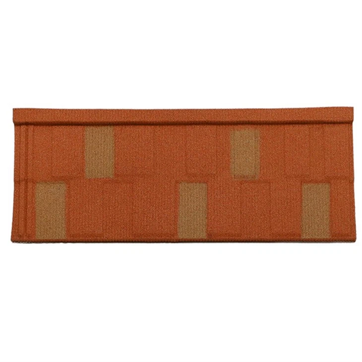 0.4mm Shingle Tile Like Corrugated Color Metal Roof Tile Stone Coated Roof Tile Price Galvanized